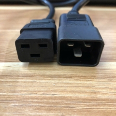 Dây nguồn Cisco Systems 37-180601 I-SHENG IS-16 C19 to IS-018 C20 16A 250V 3x2.08mm 14AWG dài 2.5M for máy chủ , PDU , UPS