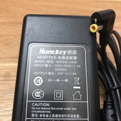 Chuyển nguồn Adapter Huntkey ADP036-242B 24V 1.8A dây nguồn DC 5.5×2.5mm AC Adapter For PAX S78 S60-S