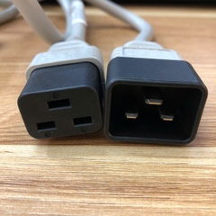 Dây nguồn HP 242867-005 Longwell LS-19 C19 to LS-20 C20 16A 250V 3x2.08mm 14AWG dài 2M for máy chủ , PDU , UPS