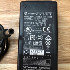 Chuyển nguồn Adapter HOIOTO ADS-65LSI-12-1 12036E 12V 3A 36W dây nguồn DC 5.5×2.5mm tương thích 5.5×2.1mm AC Adapter For Power Supply Charger