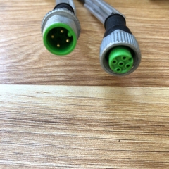 Cáp cảm biến +001_5.1-WCKF51.1 Phoenix contact TAD1453A201-002 Ethernet Cables / Networking Cables M12D4-MS-FS-TPE-24SH-TEAL-0.7M M12 4 Position Male / Female dài 0.7M