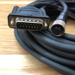 Cáp Camera CM-N12I/O-F12DBSR-10M-R 20210405-A Cognex CCB-PWRIO-MOD-10 Cable M12 A-Code 12 Pin Female to DB15 Pin Male dài 10M For Cognex CIO-1400 I/O Module Cable Industrial Camera