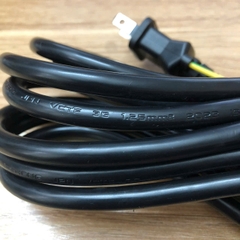 Dây Nguồn 2 Chân Dẹt Tiếp Địa I-SHENG JPN SP-18C IS-14 NEMA 1-15 to C13 AC Power Cord 12A 125V 3x1.25mm dài 3M