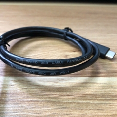 Cable USB 3.0 Male to Type C Male HIGH SPEED USB CABLE REVISION 3.0 AWM 20276 80°C 30V VW-1 dài 90Cm for Industrial Equipment Camera Panel Mount