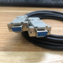 Cáp Chia Cổng RS232 DB9 Y Splitter Straight Through Cable RS232 DB9 Male to 2 RS232 DB9 Female dài 0.5M dùng cho máy tính , thiết bị Y tế , PLC...