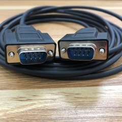 Cáp OMRON XW2Z-200T RS232 COM DB9 Male to DB9 Male dài 2M Cáp HMI kết nối màn hình OMRON MPT/NT/NS/NB đến PLC CP1E-N CP1L CP1H CQM1H