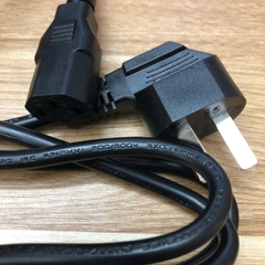 Dây Nguồn 3 Chân Dẹt Chéo Tam Giác NANKE NK-002F A106740 AC Power Cord Australia & China IEC60320 IEC C13 10A 250V 3x0.75mm² dài 1.5M