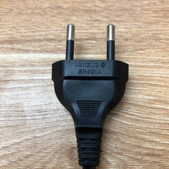 Dây Nguồn Số 8 I-SHENG SP-021A IS-033C 2 Chân Đầu Tròn AC Power Cord Schuko CEE7/16 Euro Plug to C7 2.5A 250V 2x0.75mm For Printer or Adapter Cable FLAT PVC Black dài 3M