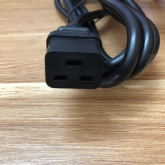 Dây nguồn Cisco CAB-PWR-C19-UK WELL SHIN 3 chấu WS-012A KM38959 BS1363/A to KM38965 BS EN 60320 C19 13A/16A 250V 3x1.5mm dài 2.5M for máy chủ , PDU , UPS