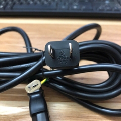 Dây Nguồn 2 Chân Dẹt Tiếp Địa I-SHENG JPN SP-18C IS-14 NEMA 1-15 to C13 AC Power Cord 12A 125V 3x1.25mm dài 3M
