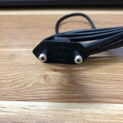 Dây Nguồn Số 8 YUTONG YT-05 2 Chân Đầu Tròn AC Power Cord Schuko CEE7/16 Euro Plug to C7 2.5A 250V 2x0.75mm For Printer or Adapter Cable FLAT PVC Black dài 3M