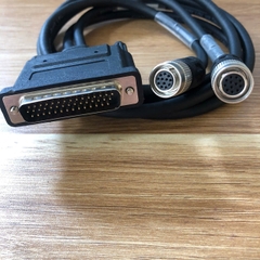 Cáp Camera Single AA#2 Cable D-SUB DB44 Pin Male to 2 Port Hirose 12 Pin Female HR10A-10P-12S(73) dài 1.2M dùng cho CCD Machine Vision Camera
