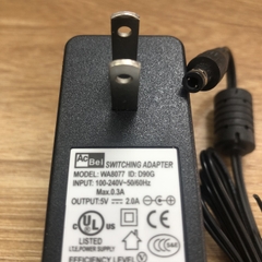 Nguồn 5V 2A Adapter Original ACBel WA8077 đầu cắm Jack DC 5.5*2.5mm (tương thích 5.5*2.1mm) dùng cho Bộ Chuyển Đổi Quang Điện Media Converter