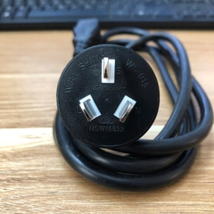 Dây Nguồn 3 Chân Dẹt Chéo Tam Giác WELL SHIN WS-015 NSW18932 300020-006 AC Power Cord Australia & China IEC60320 IEC C13 10A 250V 3x1.0mm² dài 1.8M