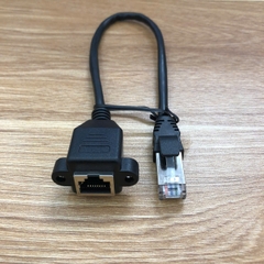 Cáp mạng LAN RJ45 đầu bắt vít nối dài 30 Cm dùng cho máy tính PC, máy tính công nghiệp, máy đồng bộ