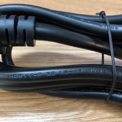 Dây nguồn Cisco CAB-PWR-C19-UK WELL SHIN 3 chấu WS-012A KM38959 BS1363/A to KM38965 BS EN 60320 C19 13A/16A 250V 3x1.5mm dài 2.5M for máy chủ , PDU , UPS