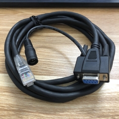 Cáp Máy Quét Mã Vạch Datalogic GD4132 GD4590-BK PD9531 PD9330 QD2130-BK QW2100 Cable RS232 Female to RJ50 10 Pin Male dài 1.8M