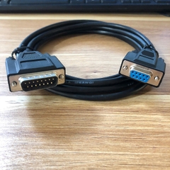 Cáp Cân sàn điện tử Cân in phiếu YAOHUA A9P Cable RS232 DB9 Pin Female to DB15 Pin Male dài 1.8M