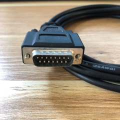 Cáp Cân sàn điện tử Cân in phiếu YAOHUA A9P Cable RS232 DB9 Pin Female to DB15 Pin Male dài 1.8M