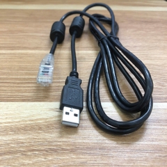 Cáp Máy Quét mã vạch Honeywell Xenon XP 1950 1952g/1952g-BF CCB-H-010BT or CCB-H-010BT-BF Base Cable USB to RJ41 10P10C dài 2M