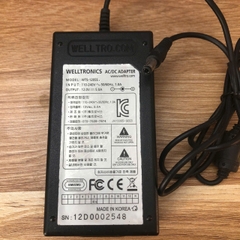 Chuyển nguồn Adapter WELLTRONICS WTS-1205S 12V 5A 070-7528-7874 Connector Size 5.5mm x 2.5mm Adapter power Supply