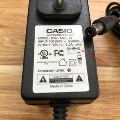 Chuyển nguồn Adapter 12V 2A CASIO đầu cắm DC 5.5mm x 2.1mm for cân điện tử AND GF-400 GF-300 GF-3000 GF-4000