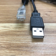 Cáp Máy Quét mã vạch Honeywell Xenon XP 1950 1952g/1952g-BF CCB-H-010BT or CCB-H-010BT-BF Base Cable USB to RJ41 10P10C dài 2M
