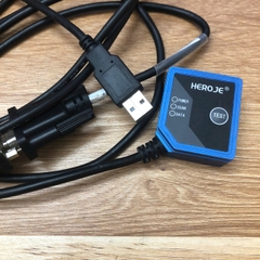 Máy Quét mã vạch HEROJE DecodeTong 1808USB 2EC030755 Barcode scanner Cable USB CAB-HJ-D10S-M1DB15XX DB15 pin Male to USB dài 2M