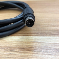 Cáp Máy tạo khói thuốc lá tự động Alos SPG-C to màn hình Weinview MT6071iP Cable RS232 DB9 Female to Mini din MD 8 Pin Male dài 0.5M