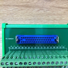 module FX-50HD/K 50 Pin splitter module Terminal converter For Fanuc industrial robot IO board terminal board model: FX- 50HD/Z/ FX -50HD/K