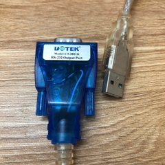 Cáp UOTEK UT-8801K FTDI USB to RS-232 Converter USB V2.0 Actived screw dài 50Cm