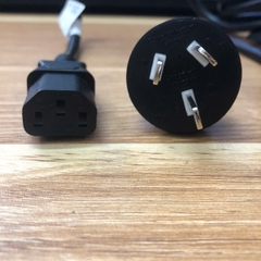 Dây nguồn GB2099 ASAP SAA091180EA A062059 A12-0036-AC2 Chuẩn Úc AU 3 chân chéo sang IEC C13 10A 250V 3X1.0mm dài 3M for máy tính xách tay, máy tính PC, máy In, Máy công nghiệp