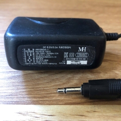Chuyển nguồn Adapter CD Coming Data ANY0905A-1 HU10518-12015 9V 0.5A Power Supply Transformer dây DC Audio 3.5mm 2 Pole dài 1.8M