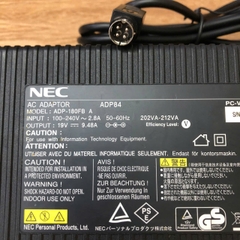 Chuyển nguồn Adapter NEC ADP-180FB A ADP84 19V 9.48A thay thế Adapter CWT CAD120191 19V 6.32A đầu cắm Jack DC 4 Pin Mini Din 10mm for CWT MPS120K-VI