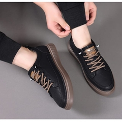 Giầy nam buộc dây kiểu converse
