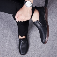 Giầy lười nam da bò
