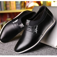 Giầy lười nam da bò