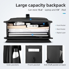 Balo Laptop Thời Trang Cao Cấp Mark Ryden Muke MR 1611 (YKK Zipper, Chống Thấm)