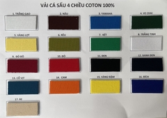 Cá sấu 4 chiều Cotton