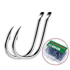 Hộp 100 Lưỡi Câu Bằng Thép Cacbon