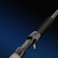 Cần câu lure máy ngang và máy đứng carbon Hi Power đầu bu chống xoắn CM22