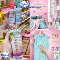 Nước xịt thơm chống nhăn quần áo Hygiene Thái Lan 220ml hương nước hoa