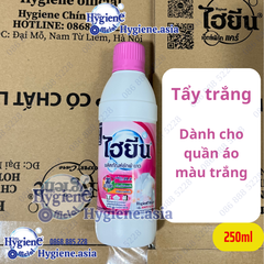Thuốc tẩy mốc quần áo trắng/màu Hygiene Thái Lan 250ml Siêu Sạch Không Gây Mùi Tẩy