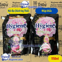 Nước Xả Vải Hygiene Thái Lan 1150ml EXPER CARE Đậm Đặc Gói Lớn Hương Hoa Tự Nhiên