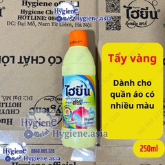 Thuốc tẩy mốc quần áo trắng/màu Hygiene Thái Lan 250ml Siêu Sạch Không Gây Mùi Tẩy