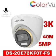 Camera HDTVI có màu ban đêm 5MP HIKVISION DS-2CE72KF0T-FS