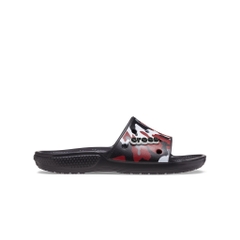 Dép Quai Ngang Unisex Crocs Camo Classic - Black/Red