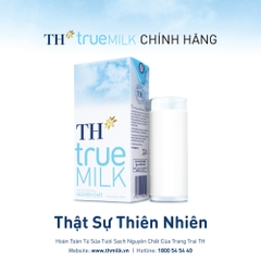 Thùng 48 hộp sữa tươi tiệt trùng TH True Milk HILO 180ml (180ml x 48)