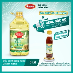 Dầu Đậu Nành cao cấp Golden 5 lít