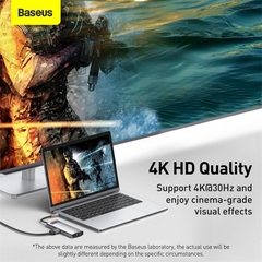 Hub chia cổng Baseus cổng Type C sang HDMI USB 3.0 dành choPro Air Surface Pro 7